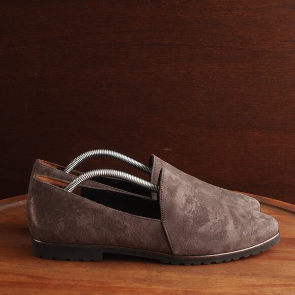 Paul Green Loafers WMS SZ UK 5.5 US 8 Brown Metallic Uptown Leather Comfort Shoe - Picture 1 of 15